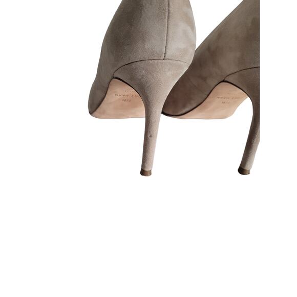 Cole Haan Women's Tan Pointed Toe Slip On Stunning Suede Heels Size 7.5 - Picture 6 of 8